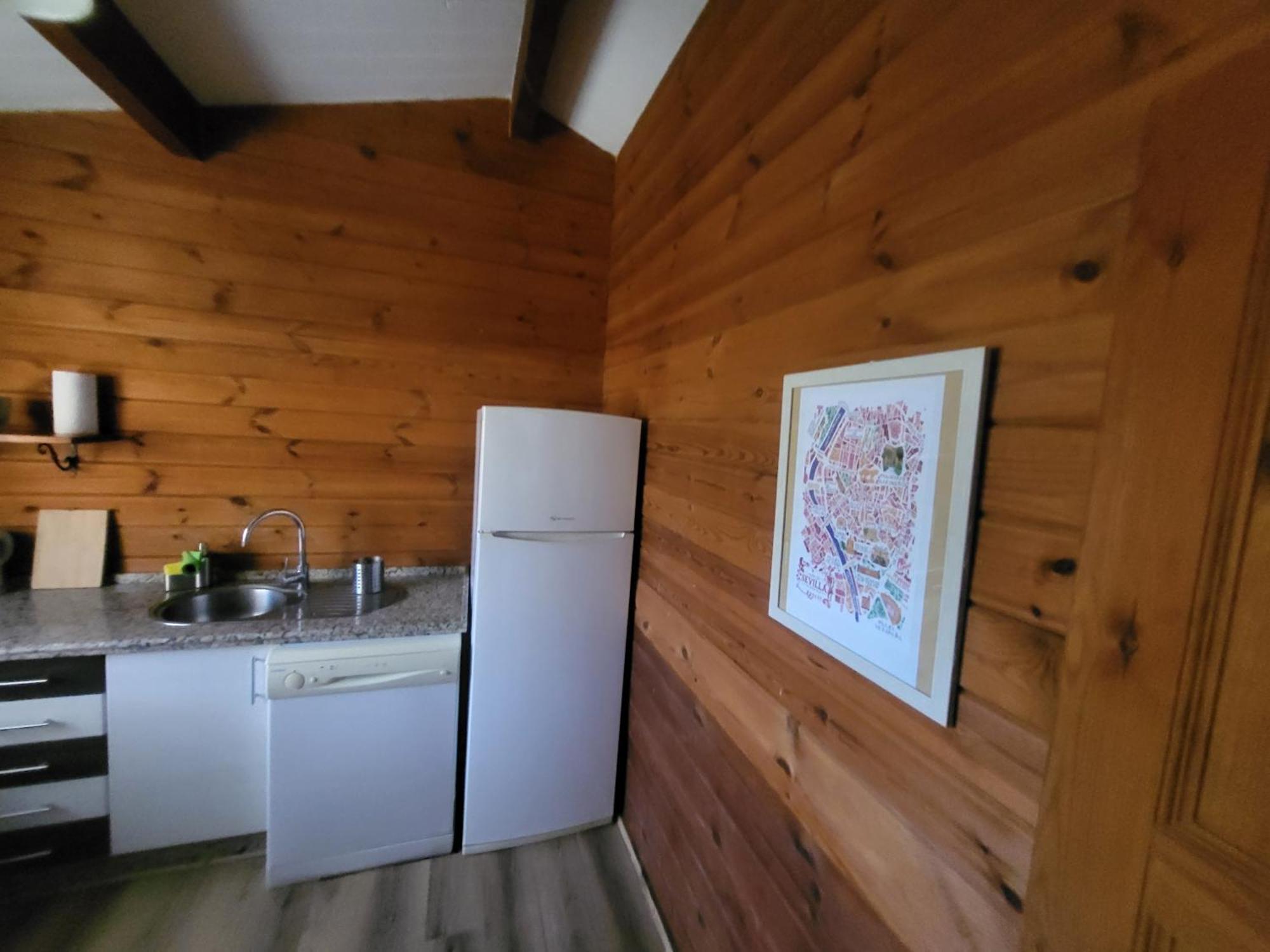 Casa Madera Urbanizacion Socorro Villa Sevilla Exteriör bild